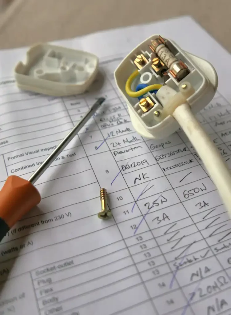 PAT Tesing Services in Somerton, Somerset - 13A Plug Visual Inspection & Testing