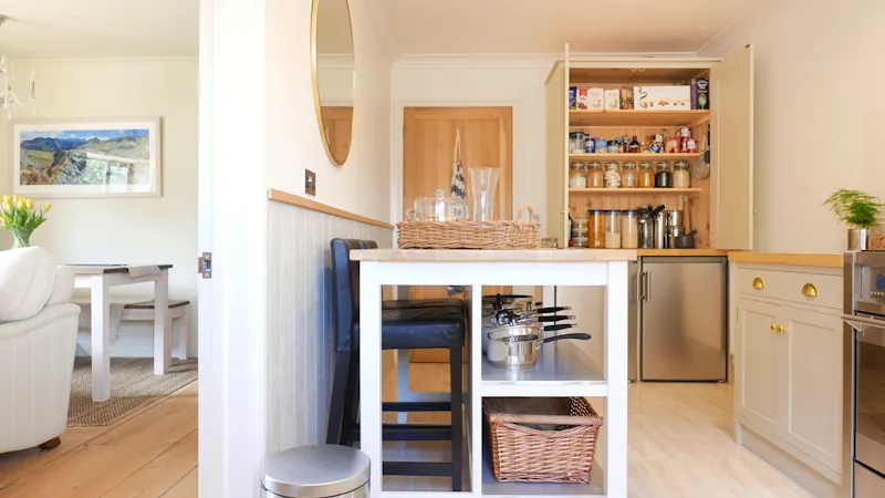 housekeeping services - Pristine Kitchen with Larder